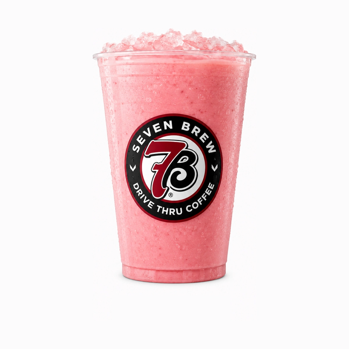 7 Brew Kids Smoothies in a clear cup