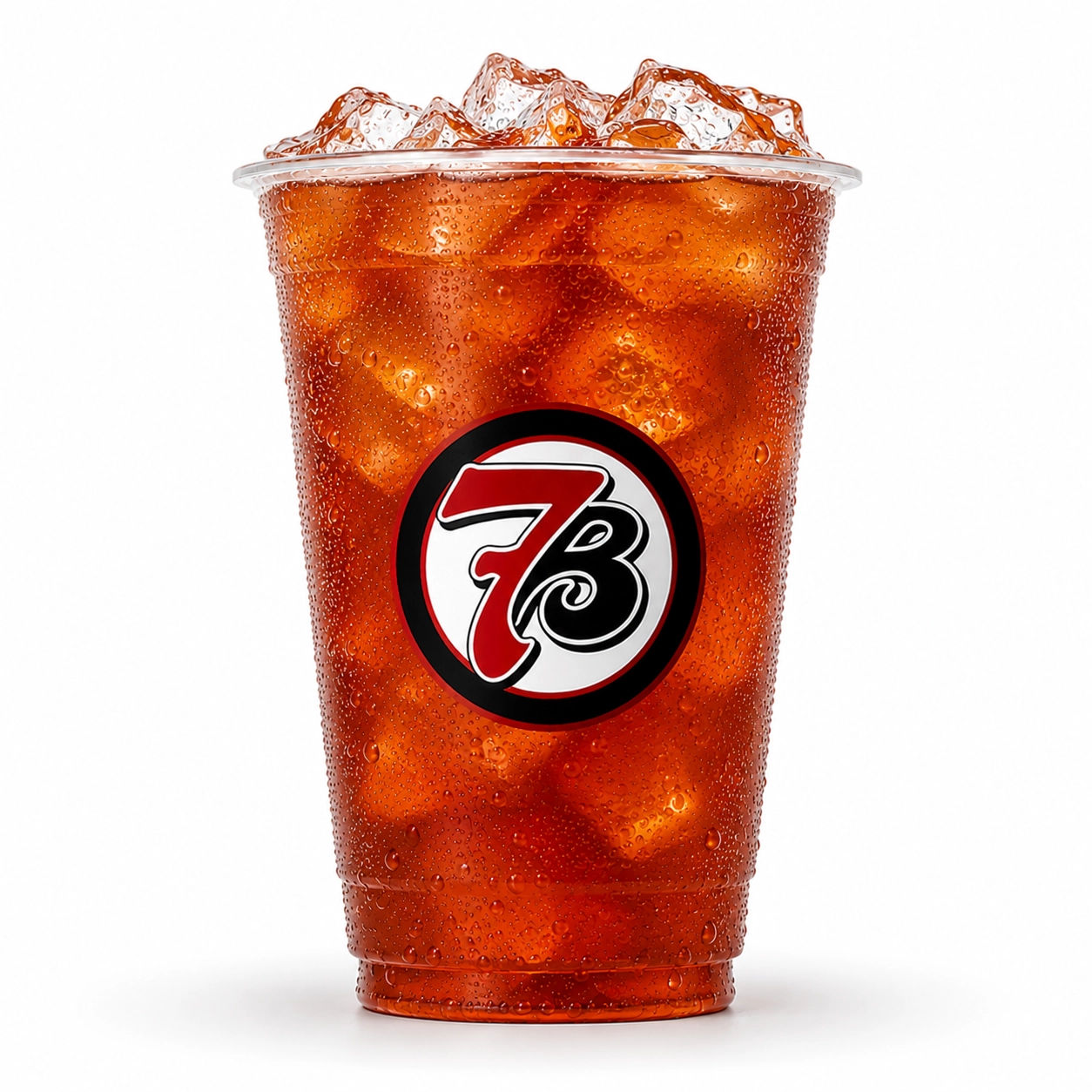 7 Brew Black Tea in a clear cup