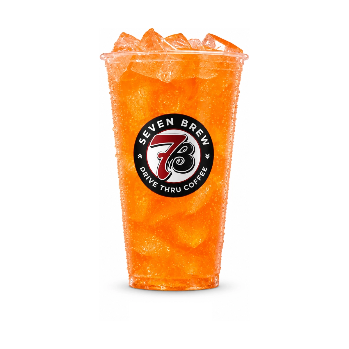 7 Brew Heatwave Fizz in a clear cup