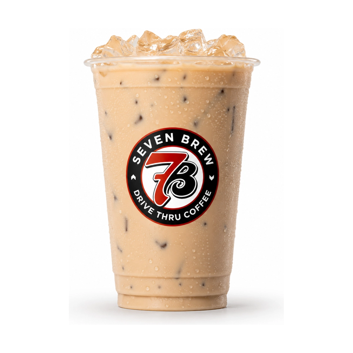 7 Brew Smooth 7 Coffee Drink in a clear cup
